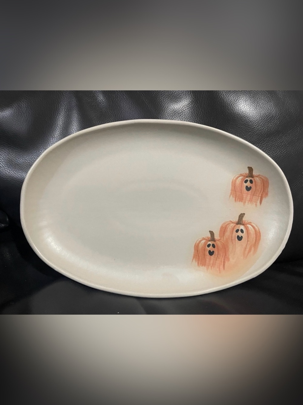 Halloween Grammercy Studio Pumpkin Platter
